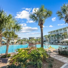 Anchor's Away is a Spacious 5-bedroom retreat in Seacrest Beach with Lagoon Pool access and bikes!