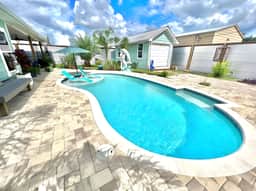 Walk to Beach |  Two Fins Up | Private Pool | Golf Cart | Panama City Beach